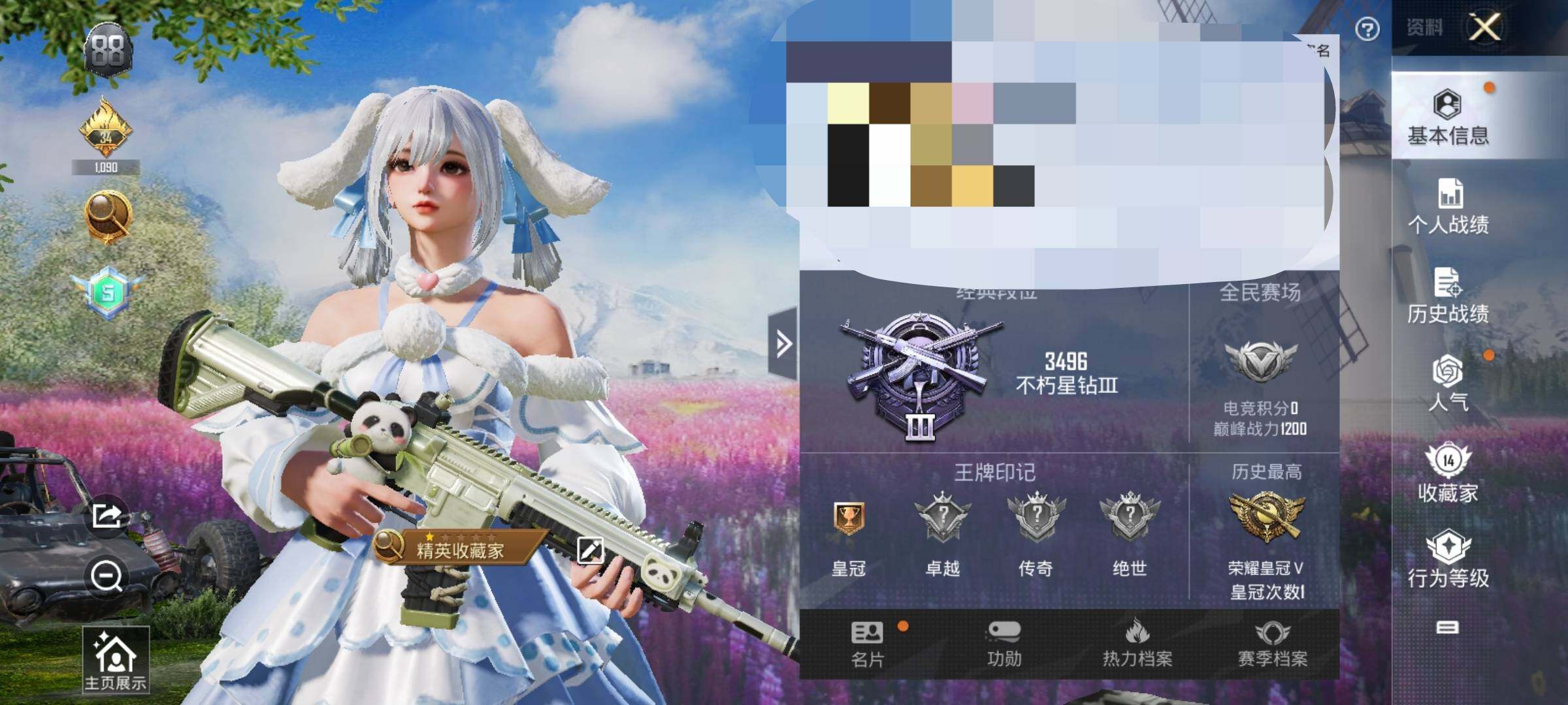 HPEY3324068和平精英账号详情图5