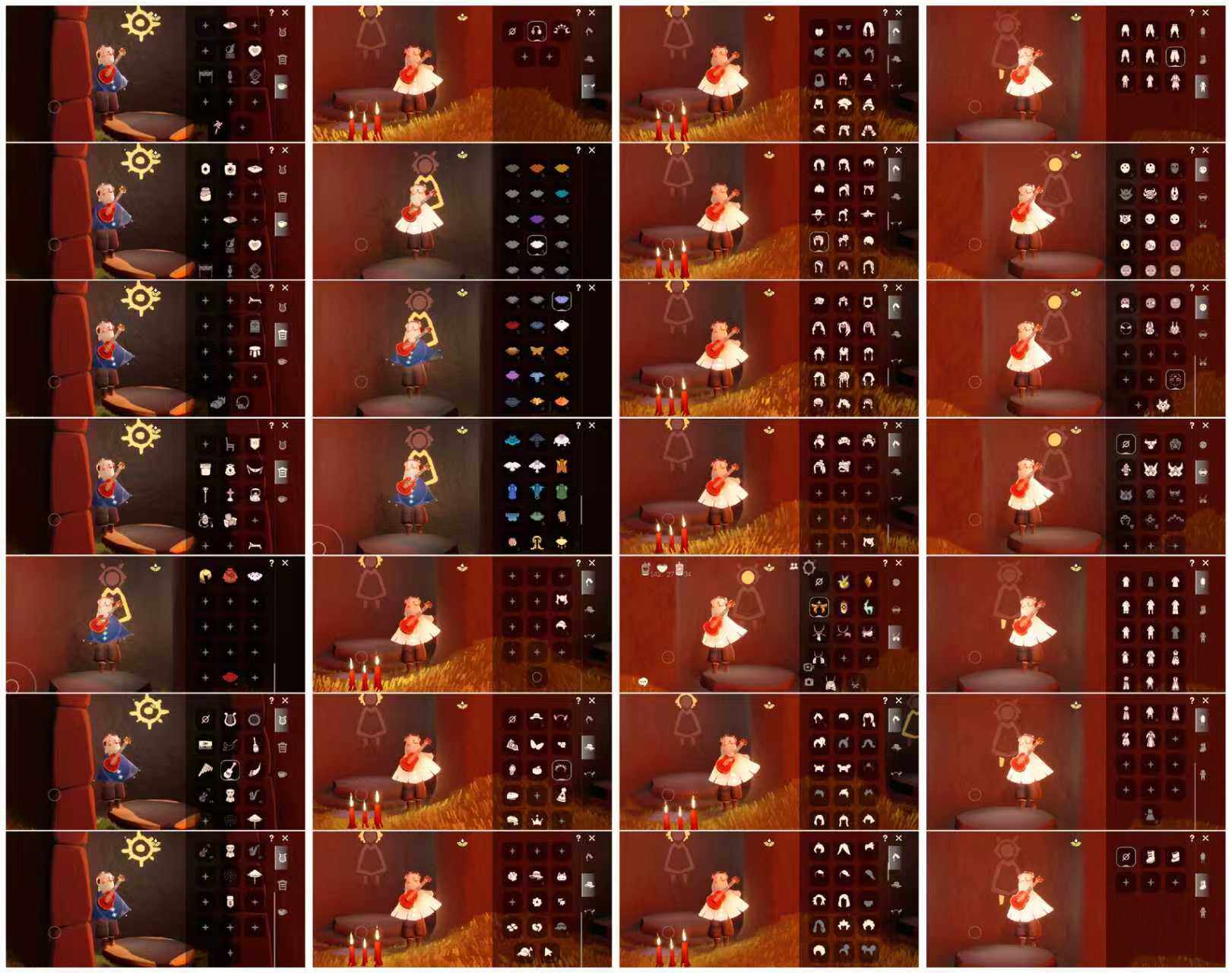 光遇账号华为渠道服HM1170 渠道:华为 完成地图：晨岛雨林 季节已毕业:小王子季半毕业，破晓季毕业，欧若拉季毕业，追忆季毕业，九色鹿季毕业 热门复刻/活动:吉他，雨伞，黑金红金，红耳机，箬笠，花环，背带裤，武士裤