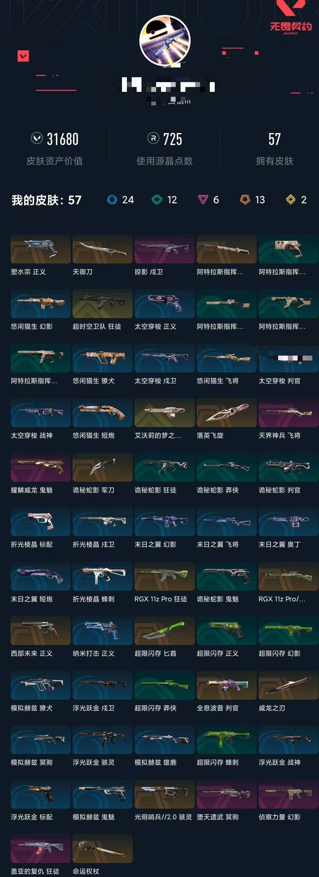 WWQEY312120无畏契约账号详情图18