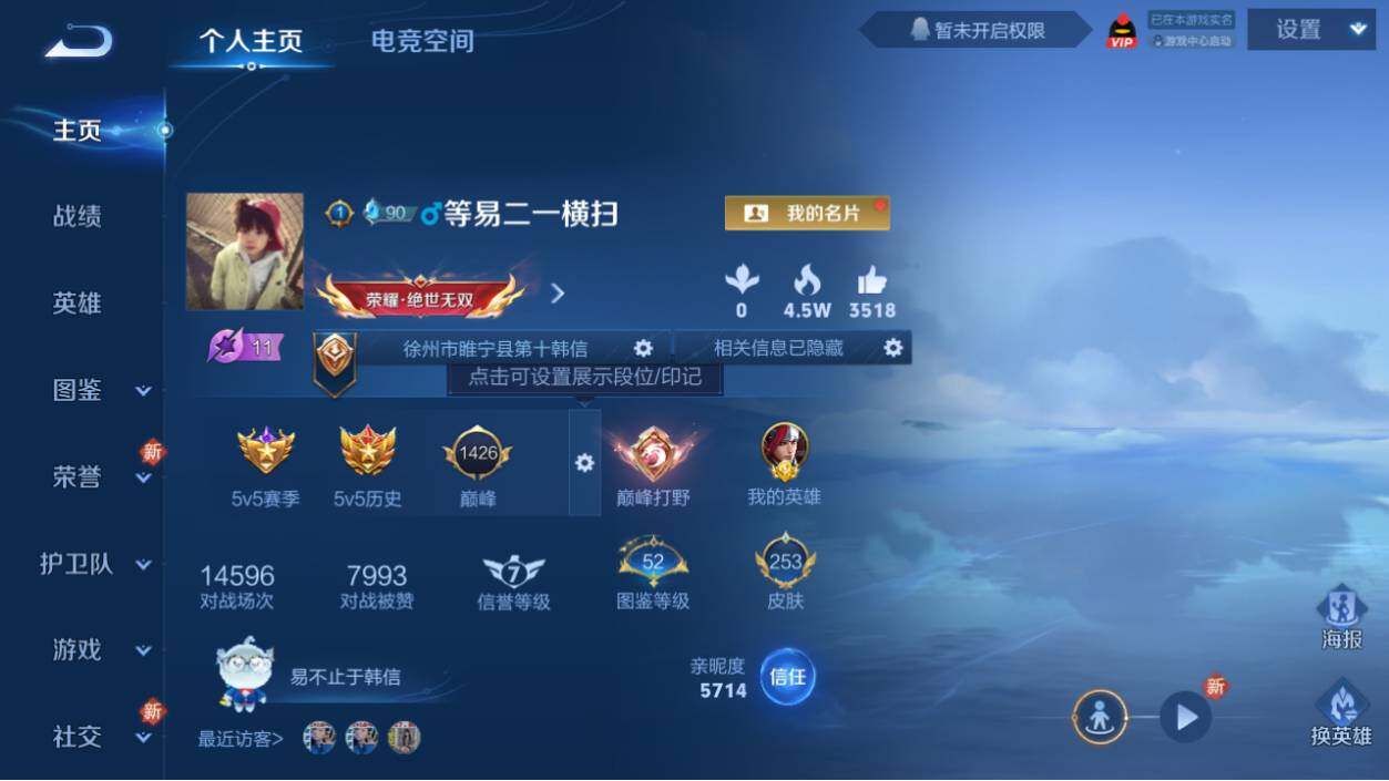 WZ0349262王者荣耀账号详情图15