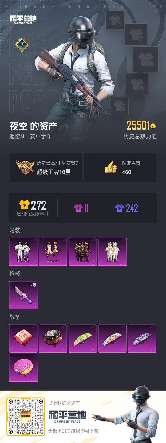 HPLE3325353和平精英账号详情图3 HPLE3325353和平精英账号详情图3