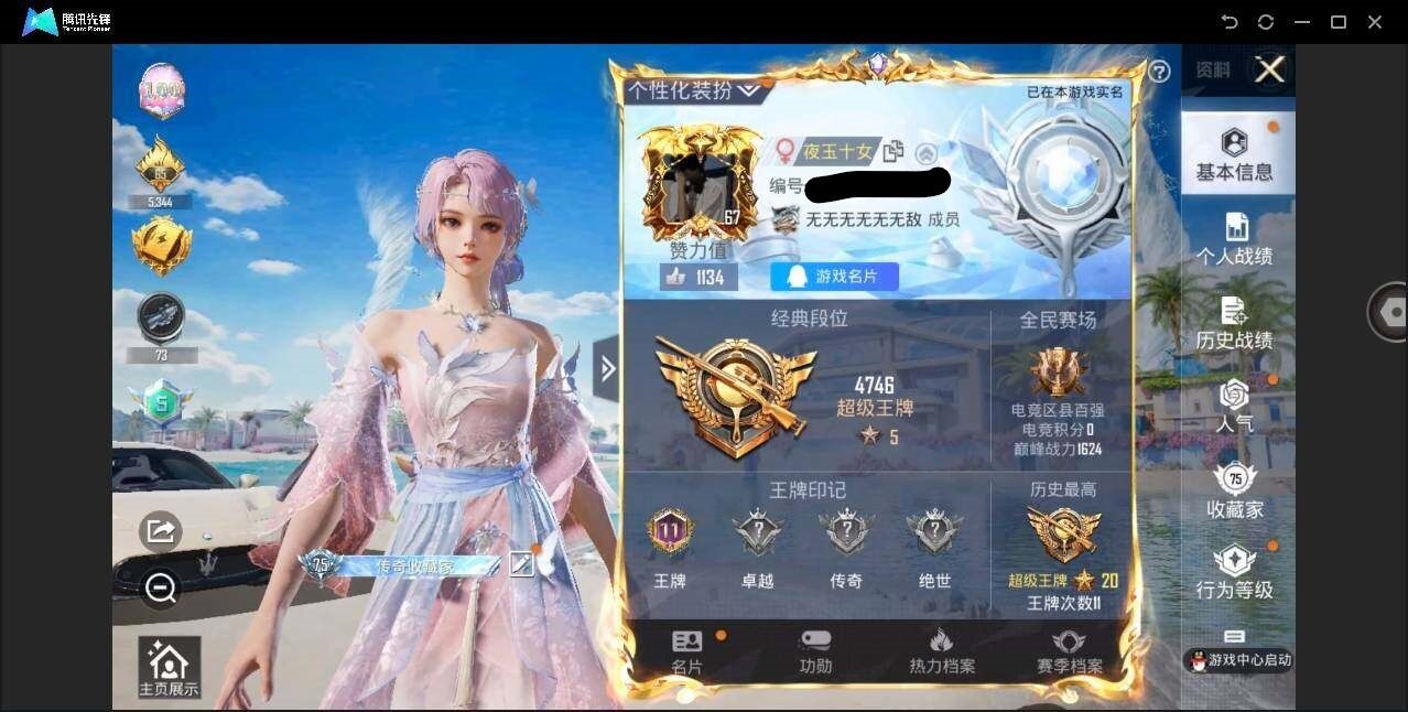 HPYYH3325165和平精英账号详情图7