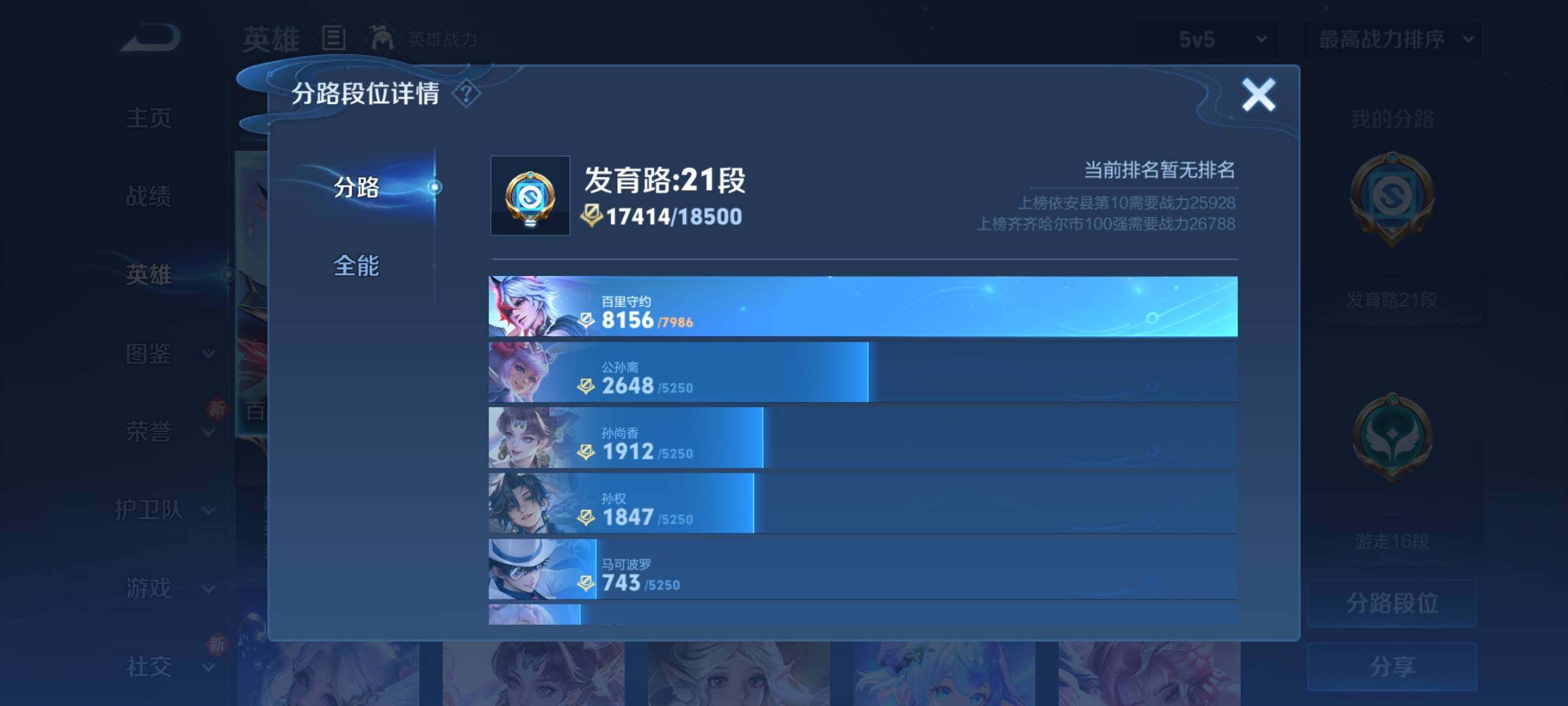 WZCMY3268711王者荣耀账号详情图4 WZCMY3268711王者荣耀账号详情图4