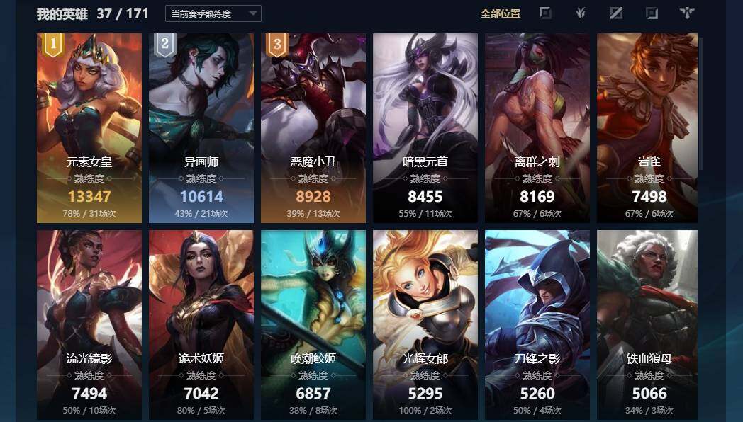 LOLCMW311730英雄联盟账号详情图5 LOLCMW311730英雄联盟账号详情图5