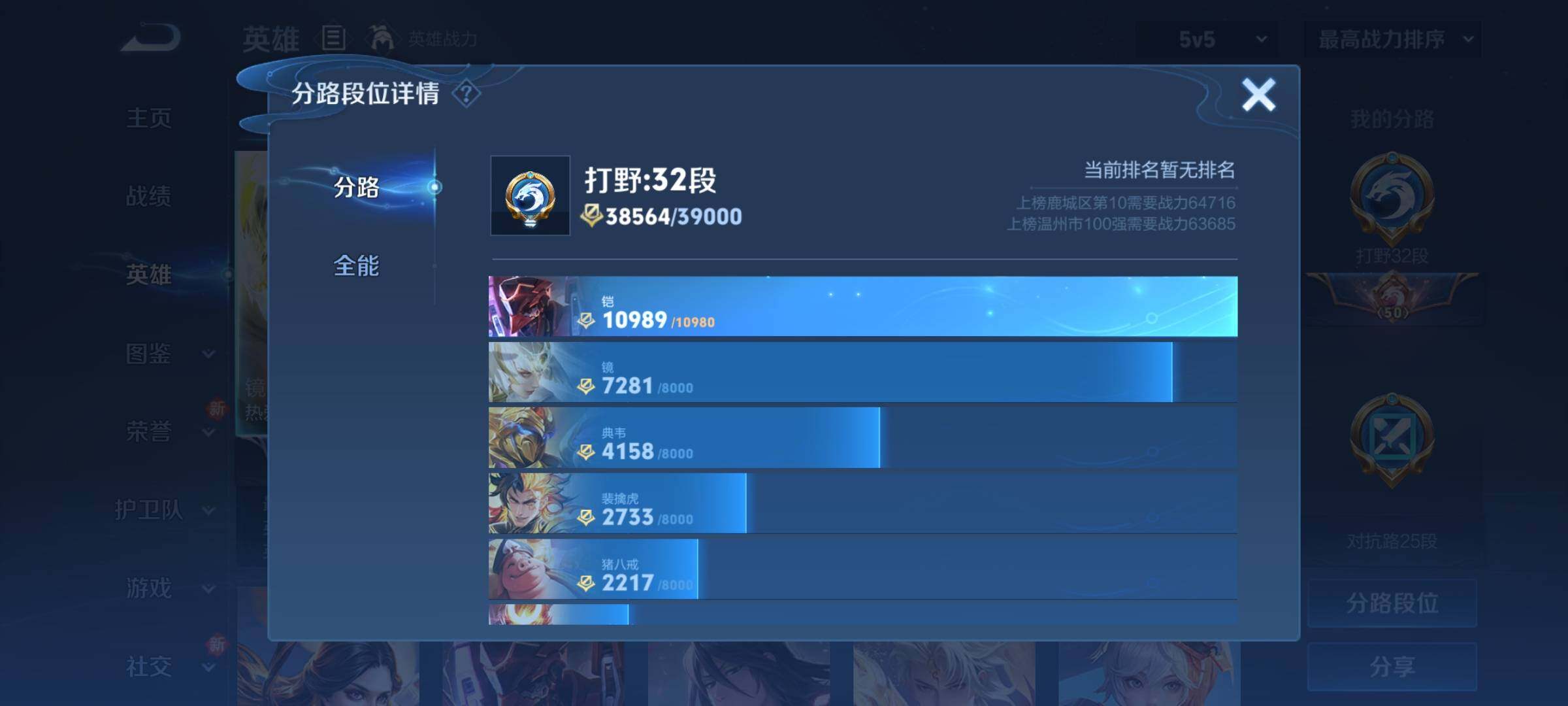 WZCMY3269909王者荣耀账号详情图4