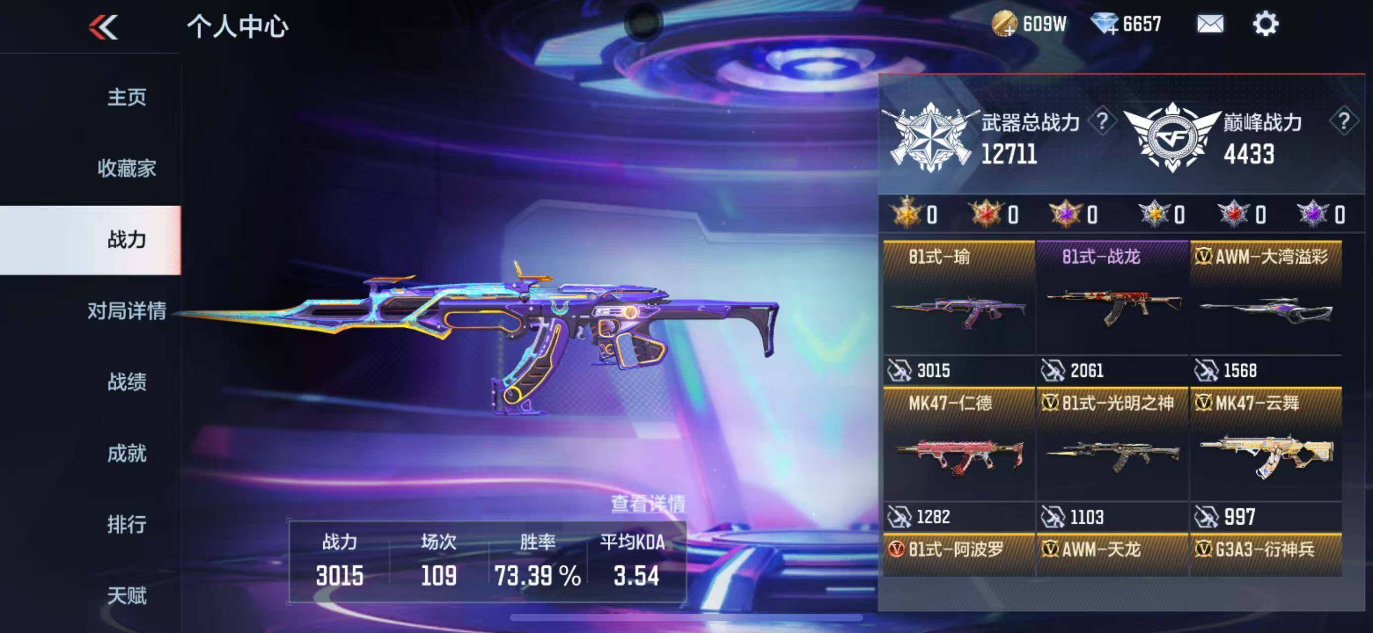 CFMEY347389枪战王者账号详情图7 CFMEY347389枪战王者账号详情图7