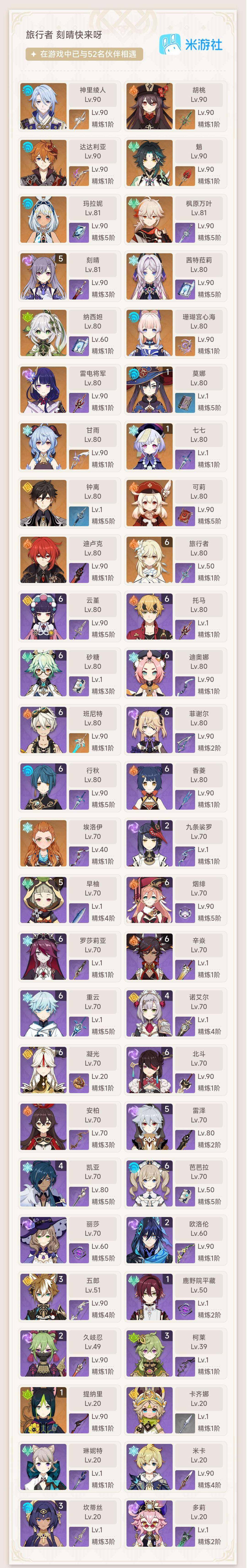 YSEY311327原神账号详情图3