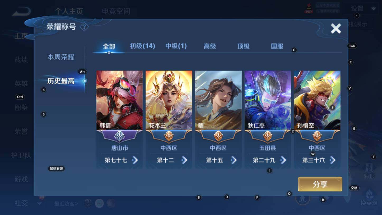 WZCMW3268927王者荣耀账号详情图7