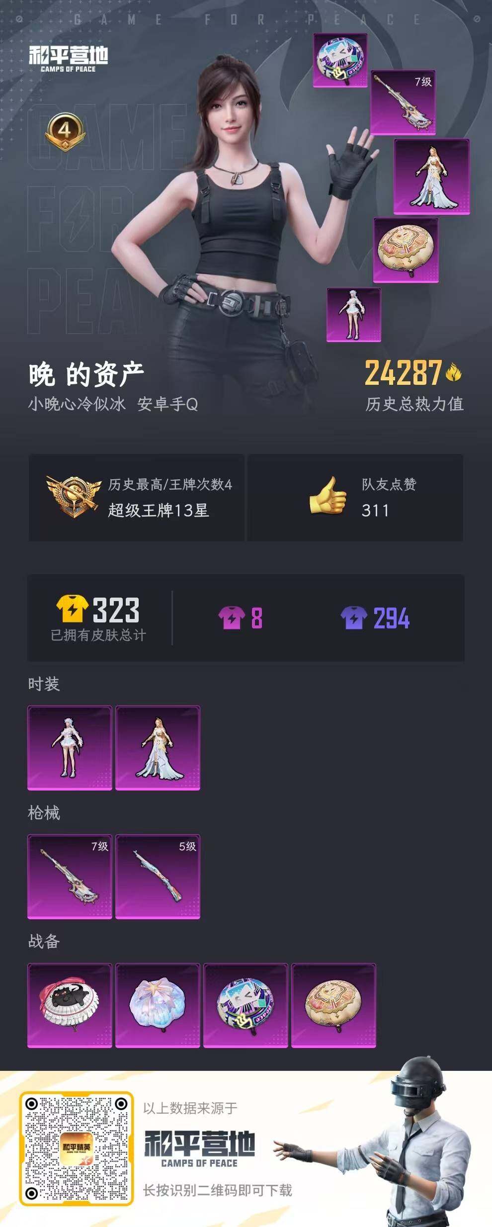 HPJZ3326216和平精英账号详情图4 HPJZ3326216和平精英账号详情图4
