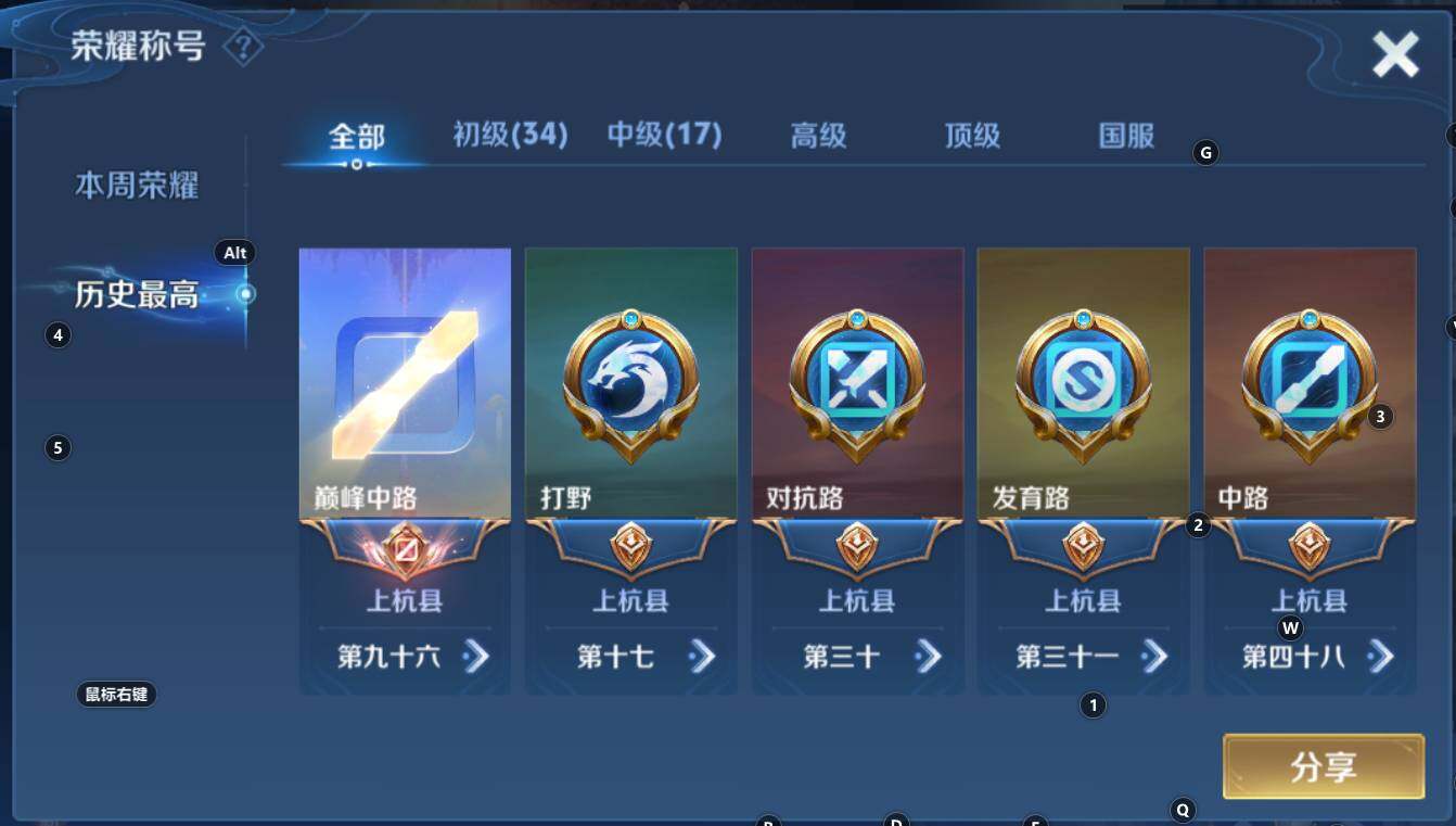 WZCMW3269448王者荣耀账号详情图5