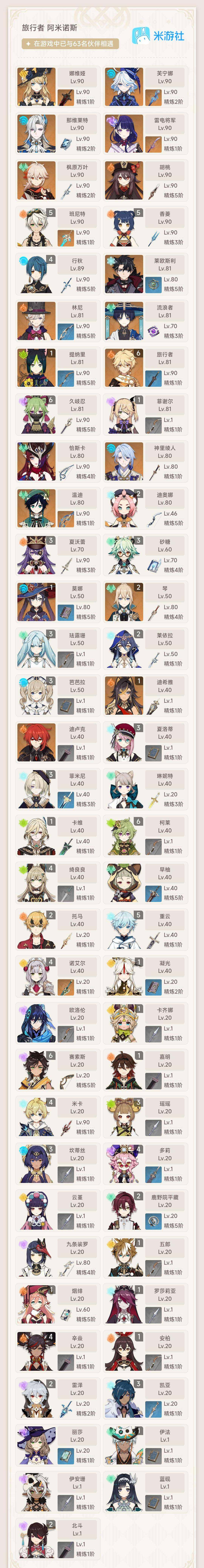 YSEY311398原神账号详情图3