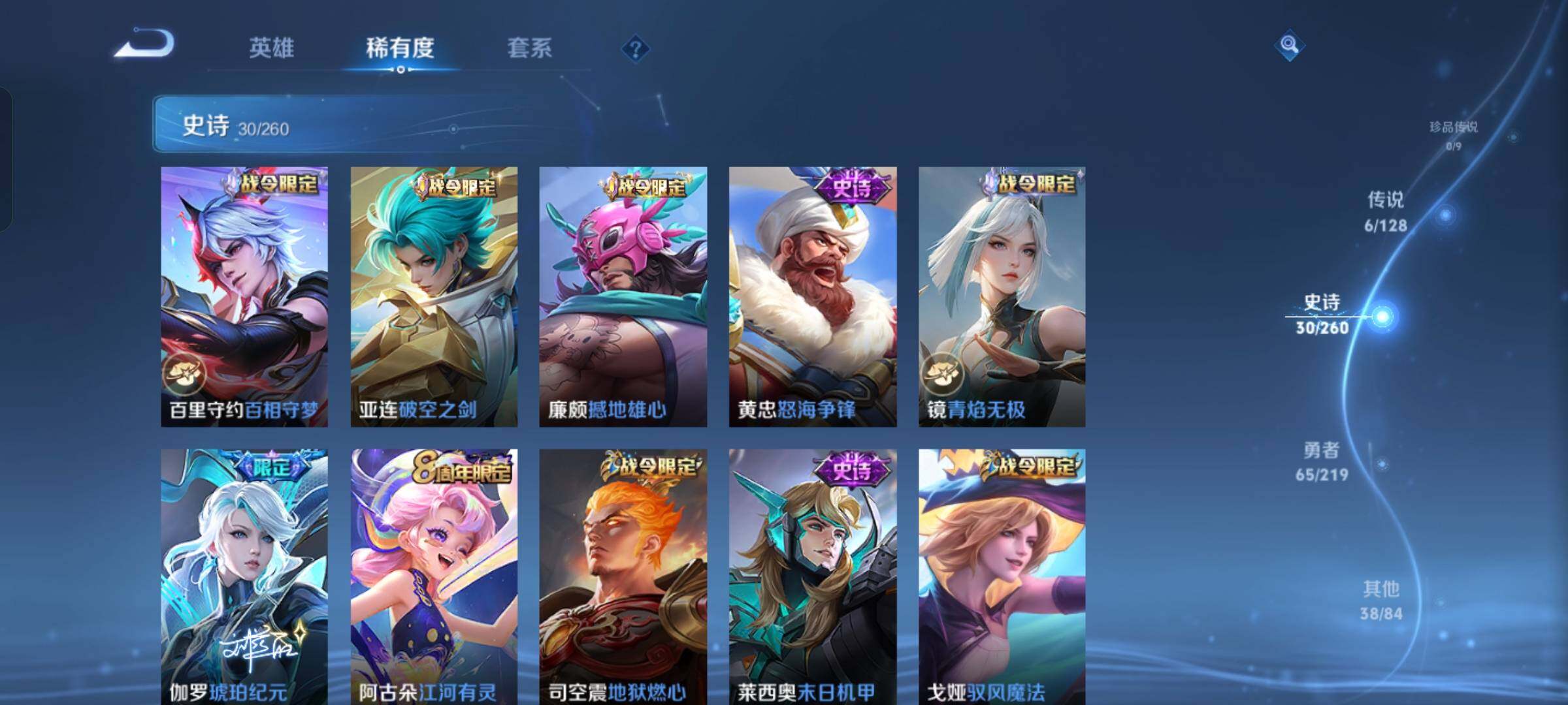 WZCMW4121304王者荣耀账号详情图4