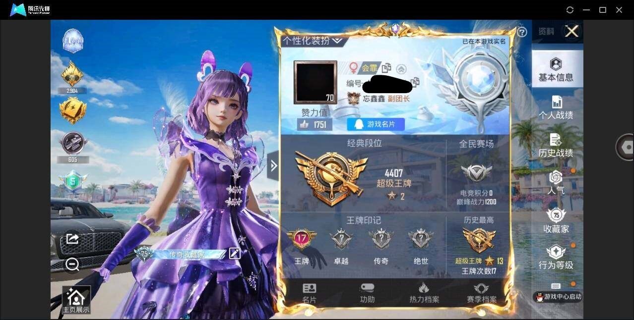 HPYYH3326287和平精英账号详情图4 HPYYH3326287和平精英账号详情图4