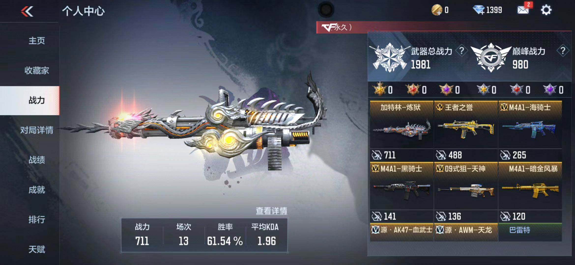 CFMEY347757枪战王者账号详情图3