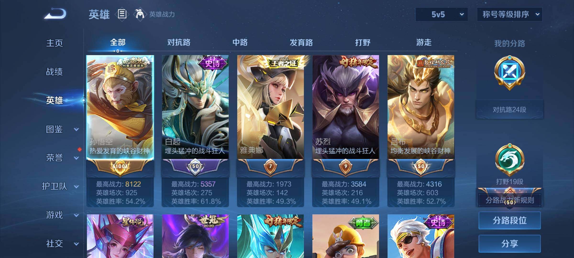 WZYXS3275022王者荣耀账号详情图3