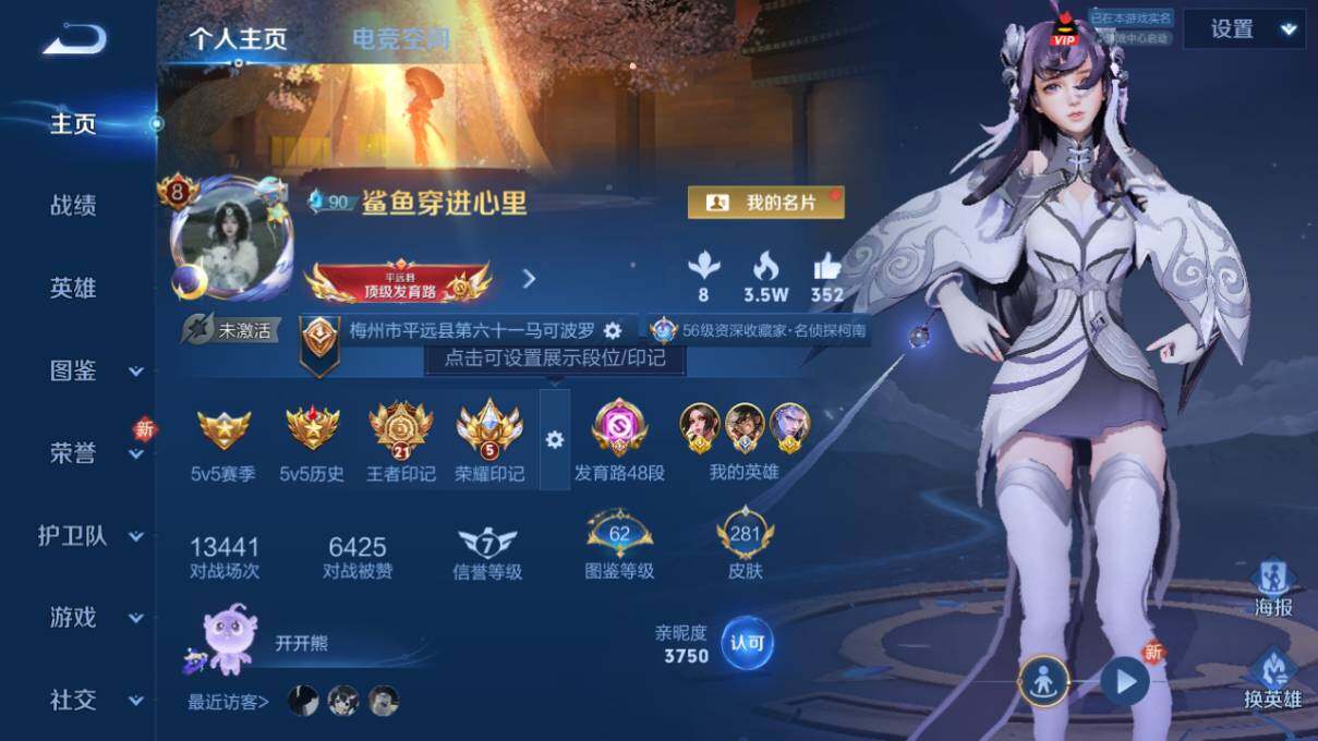 WZ0349264王者荣耀账号详情图4