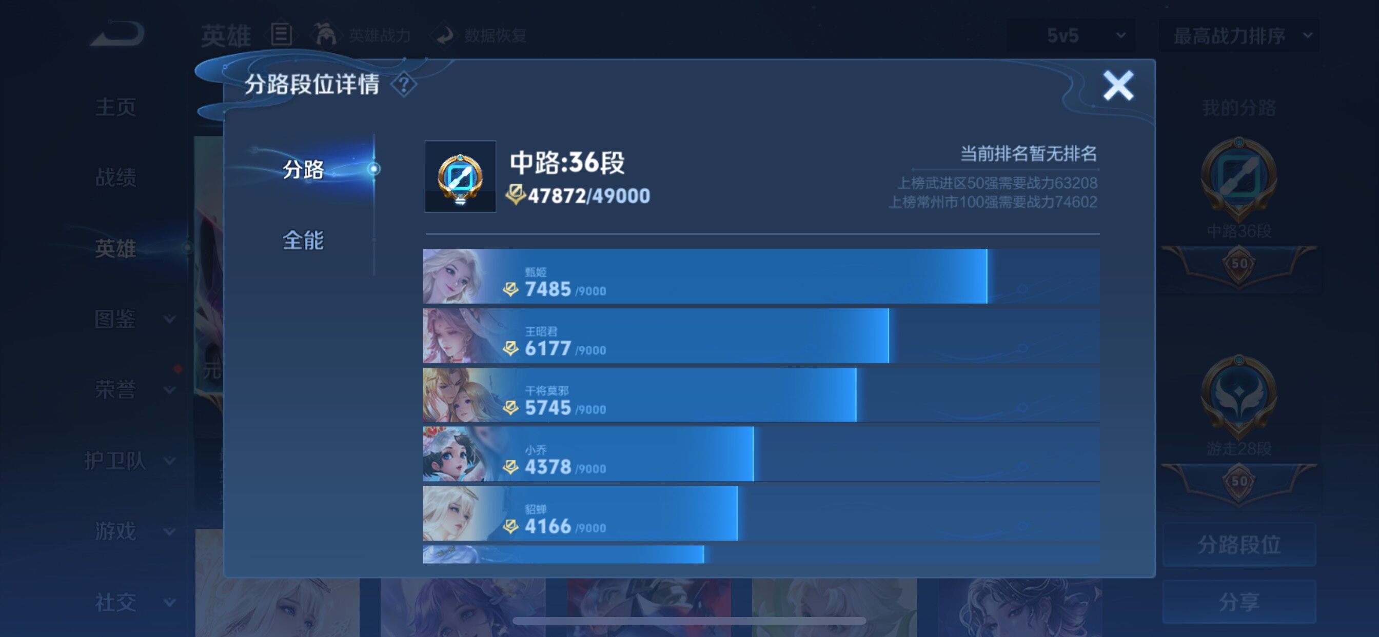 WZCMY3272358王者荣耀账号详情图6