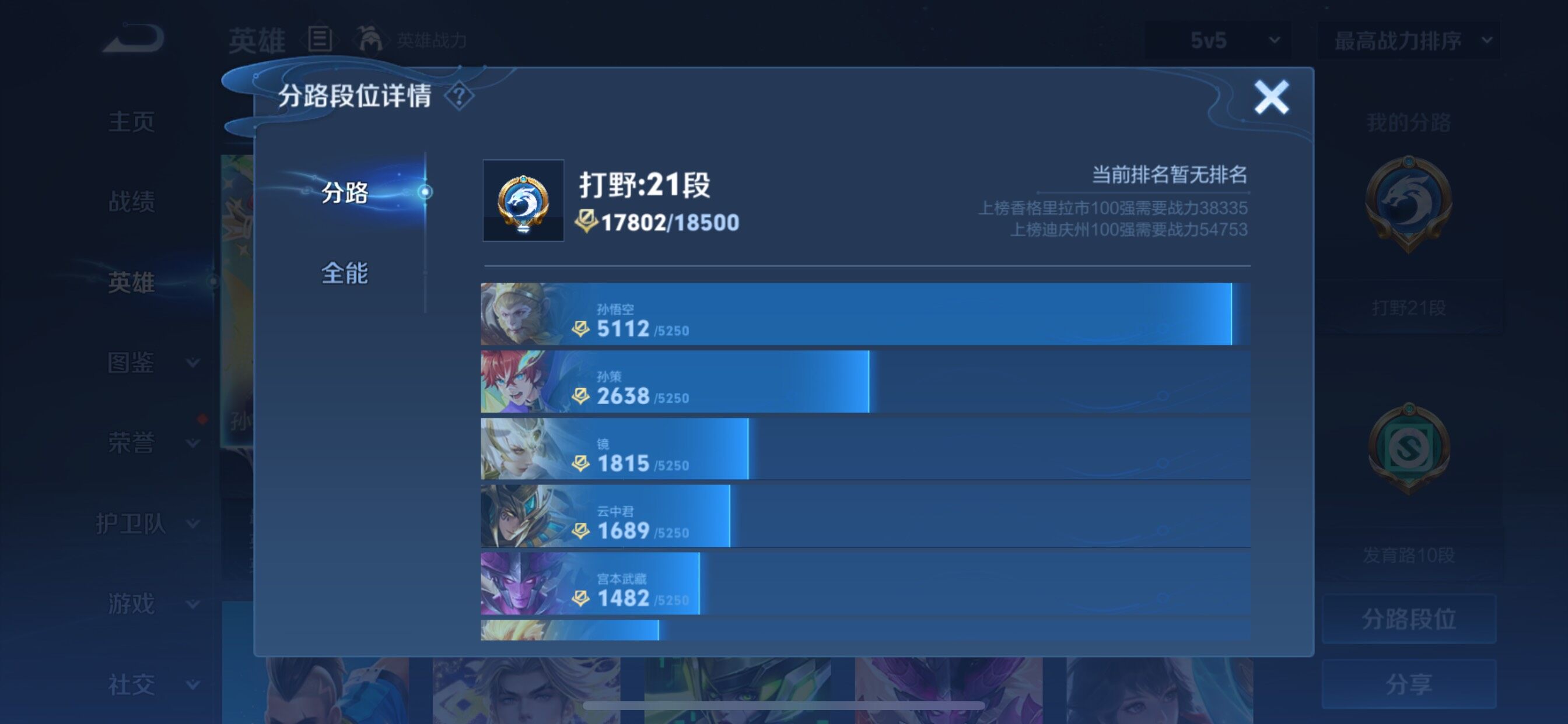 WZCMY3272498王者荣耀账号详情图4
