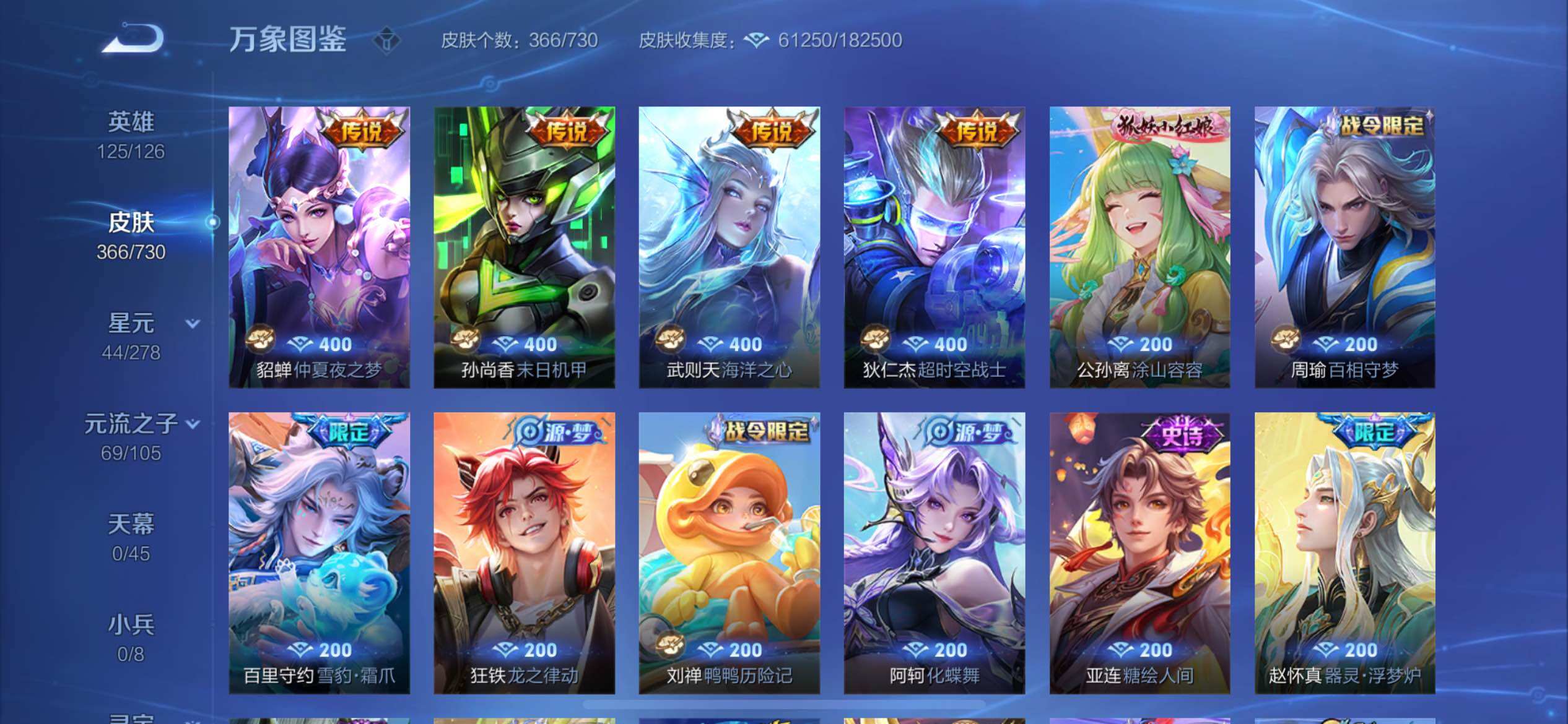 WZYXS3275009王者荣耀账号详情图9