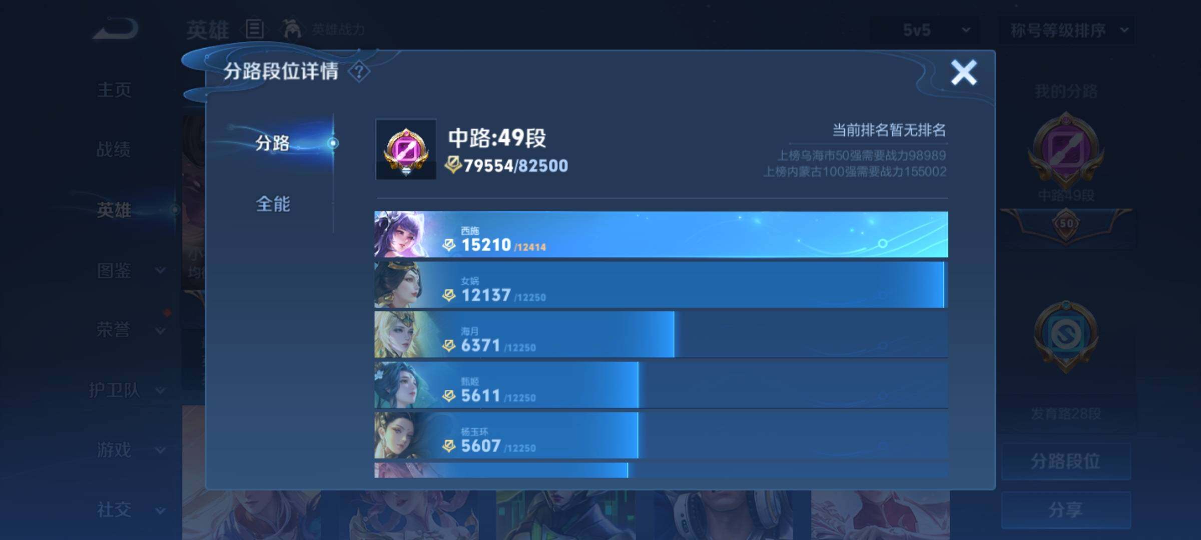 WZCMY3272404王者荣耀账号详情图4