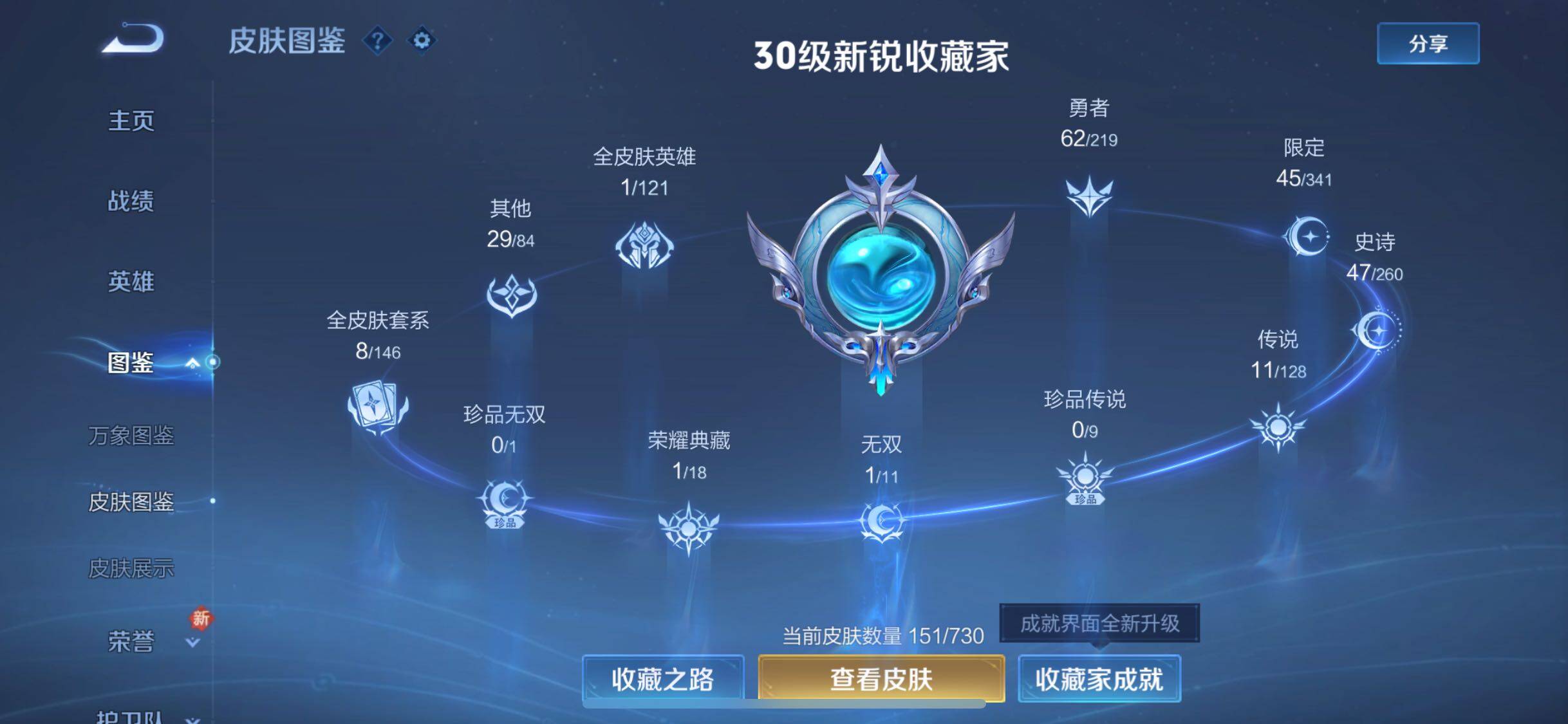 WZYXS3275110王者荣耀账号详情图5 WZYXS3275110王者荣耀账号详情图5