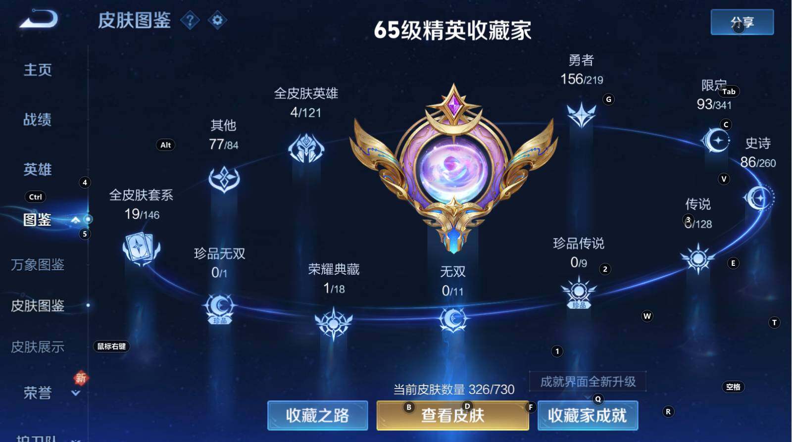 WZCMW3369226王者荣耀账号详情图5