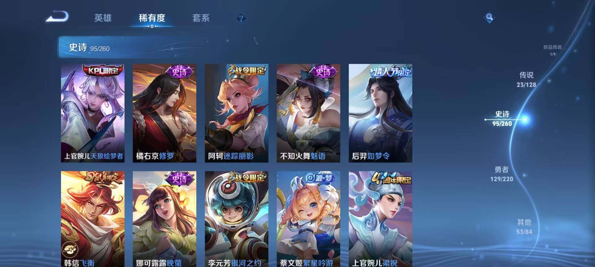 WZEY3271996王者荣耀账号详情图101 WZEY3271996王者荣耀账号详情图101
