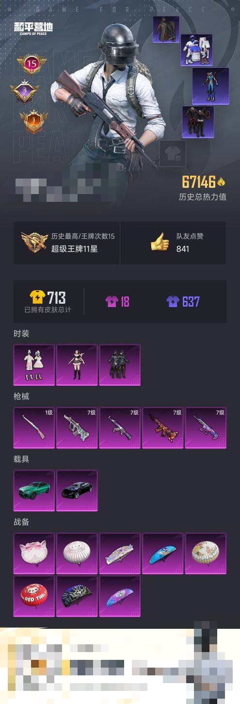 HPEY3327244和平精英账号详情图53