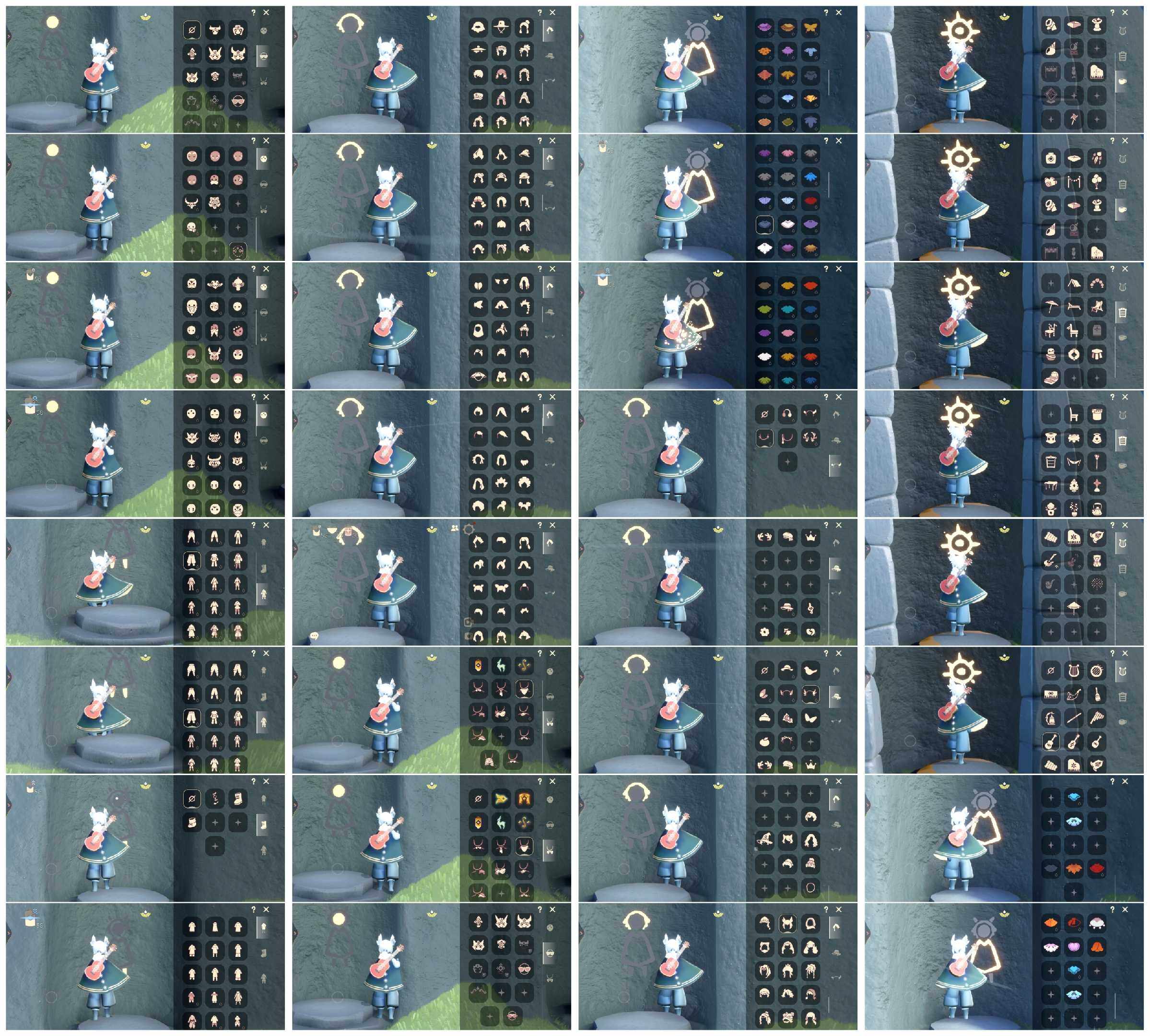 光遇账号vivo渠道服HE0153 ✅渠道: vivo ✅完成地图: 全图毕业 ✅季节已毕业: 风行毕业，表演毕业，追忆半，九色鹿半，二重奏半 ✅热门复刻/活动:白枭，黑脸，矮人面具黄鼠狼面具红狐狸面具，武士裤连体衣灯笼