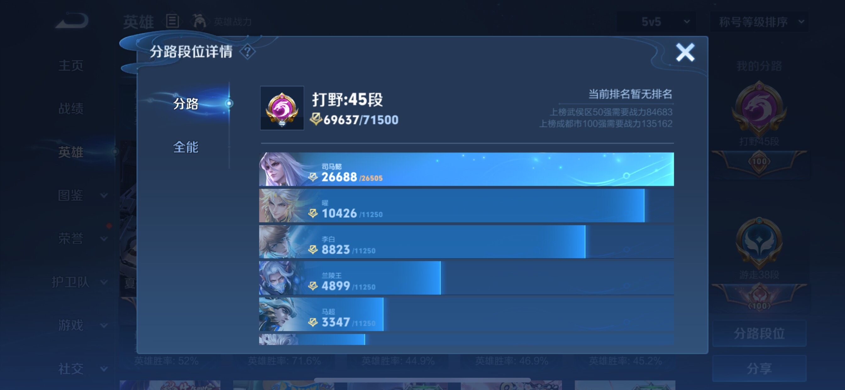 WZCMY3275148王者荣耀账号详情图4