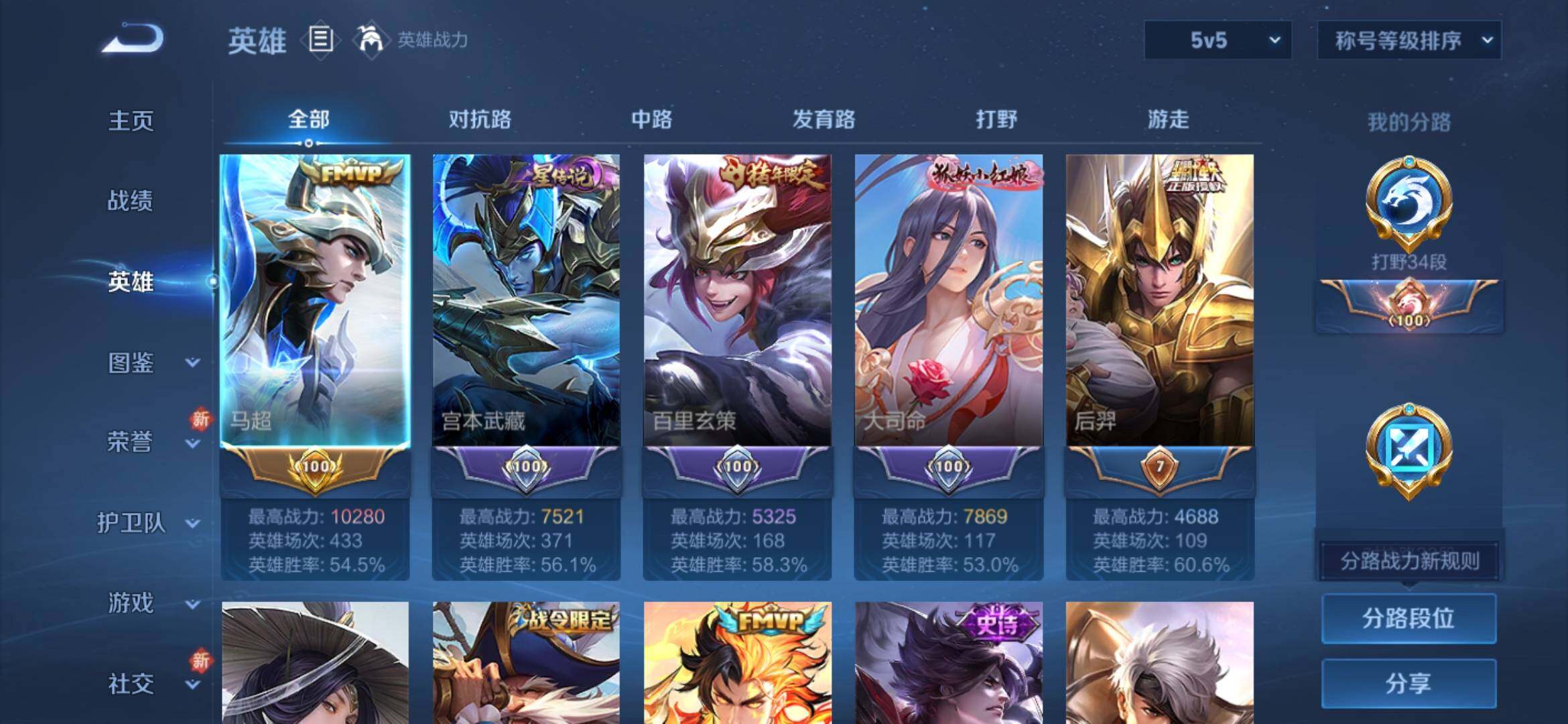 WZYXS3275116王者荣耀账号详情图3