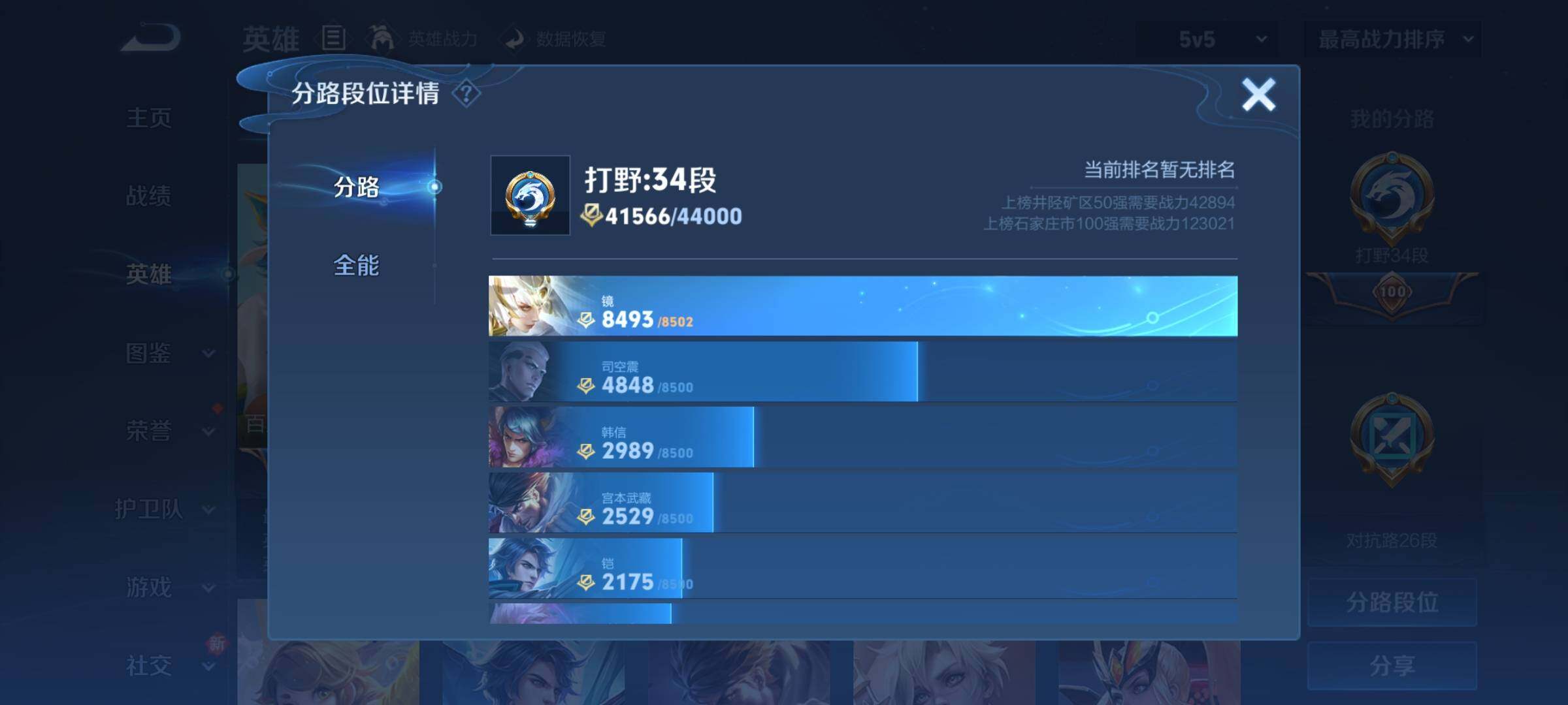 WZCMY3274344王者荣耀账号详情图5