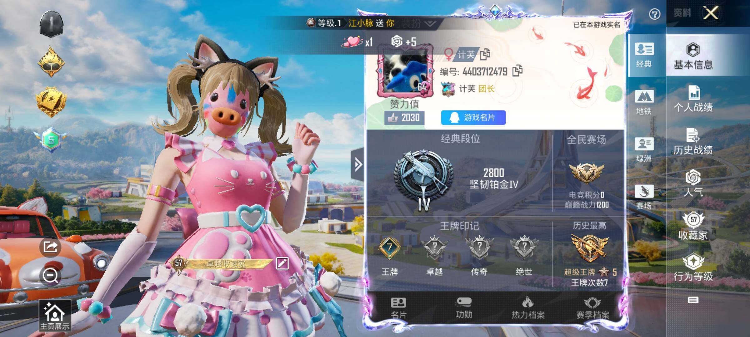 HPYXS3330286和平精英账号详情图2