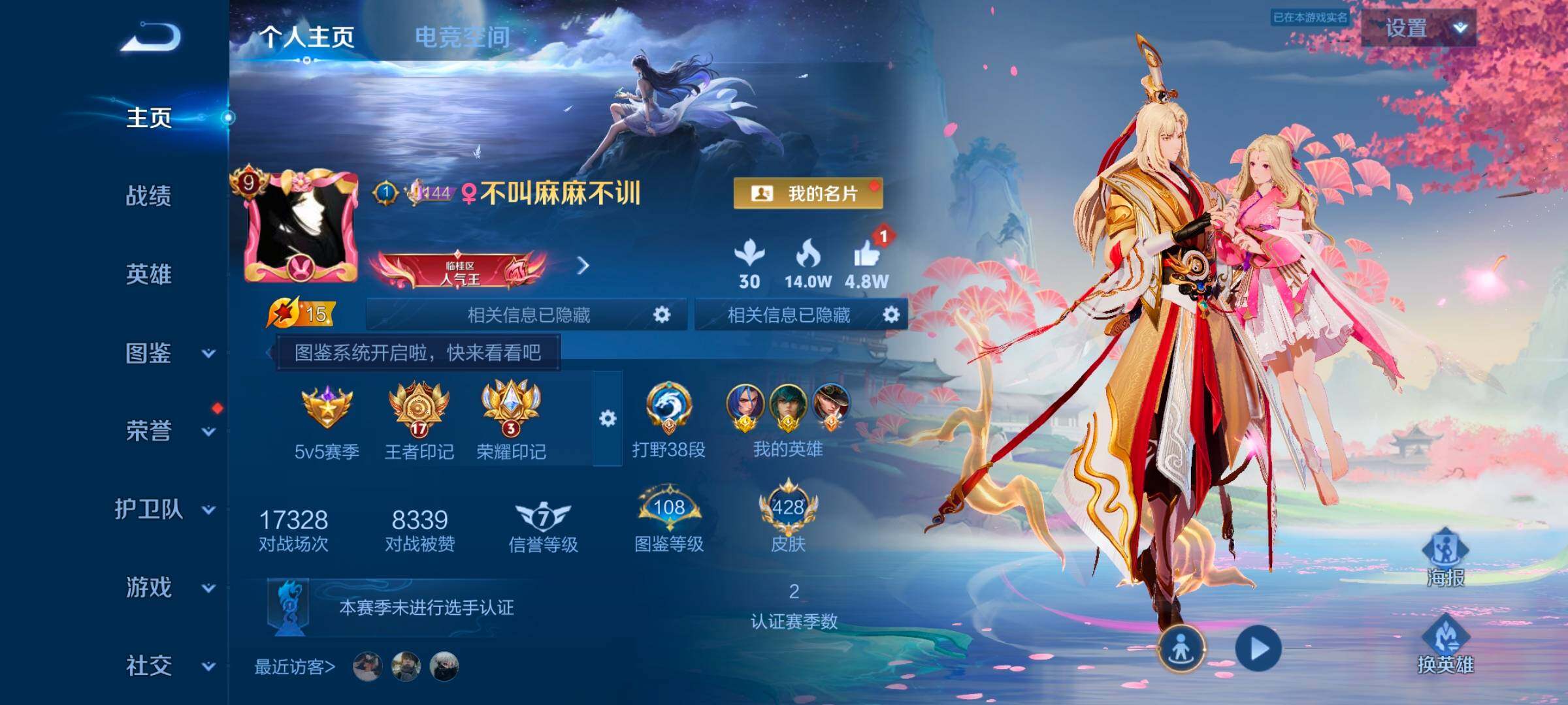 WZYXS3274040王者荣耀账号详情图2 WZYXS3274040王者荣耀账号详情图2