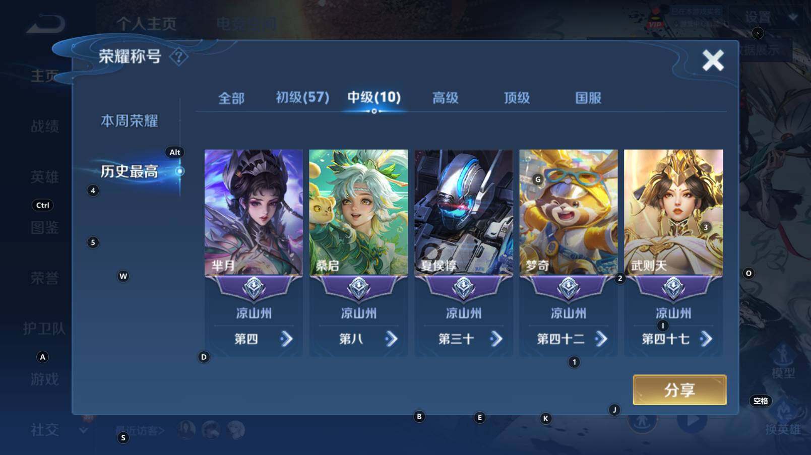 WZCMW3274106王者荣耀账号详情图7