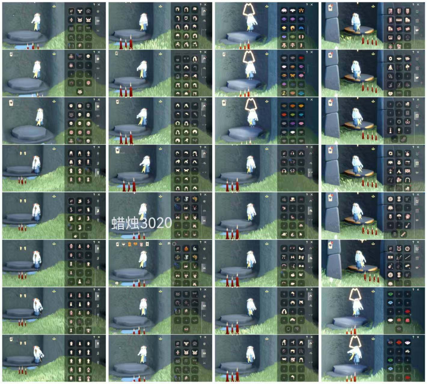 光遇账号安卓官服HY0524 蜡烛3000 ✅渠道: 安邮 ✅完成地图: 雨林 ✅季节已毕业: 归巢半九色鹿半二重奏毕业，姆明毕业染色毕业 ✅热门复刻/活动:大钢琴妮妮红裙，龙头黑脸矮人面具，武士裤灯笼裤，红耳机，