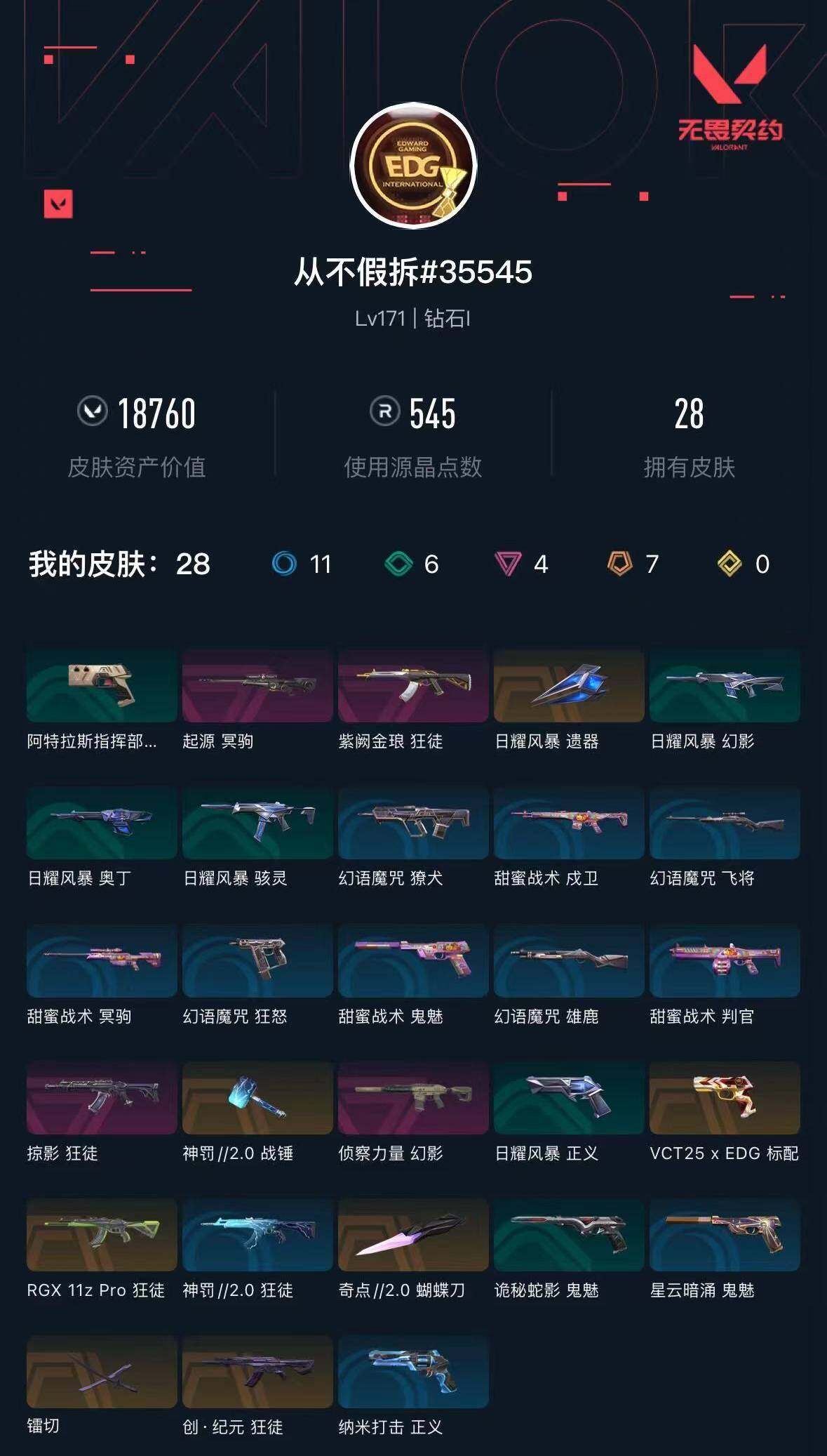 WWQXL312694无畏契约账号详情图4 WWQXL312694无畏契约账号详情图4