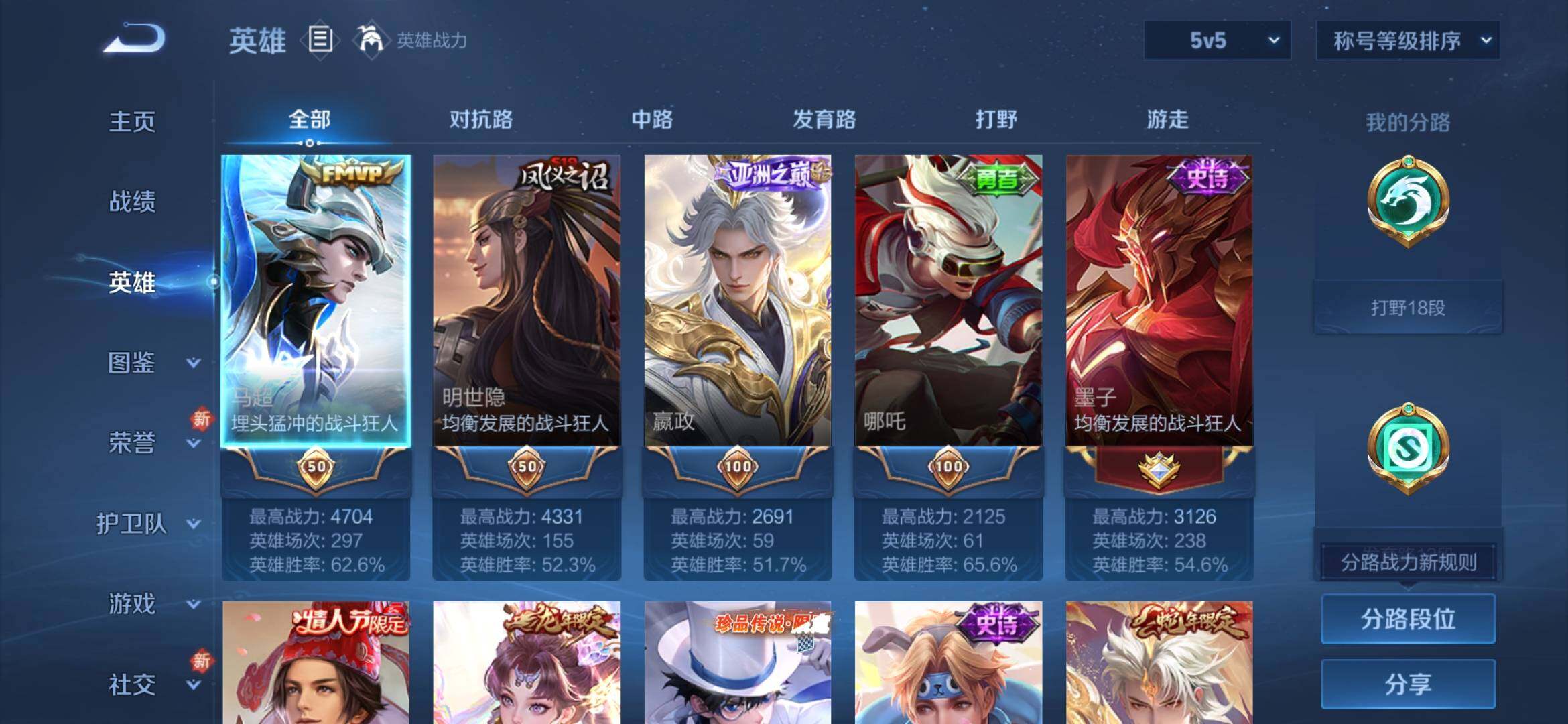 WZYXS3280473王者荣耀账号详情图3