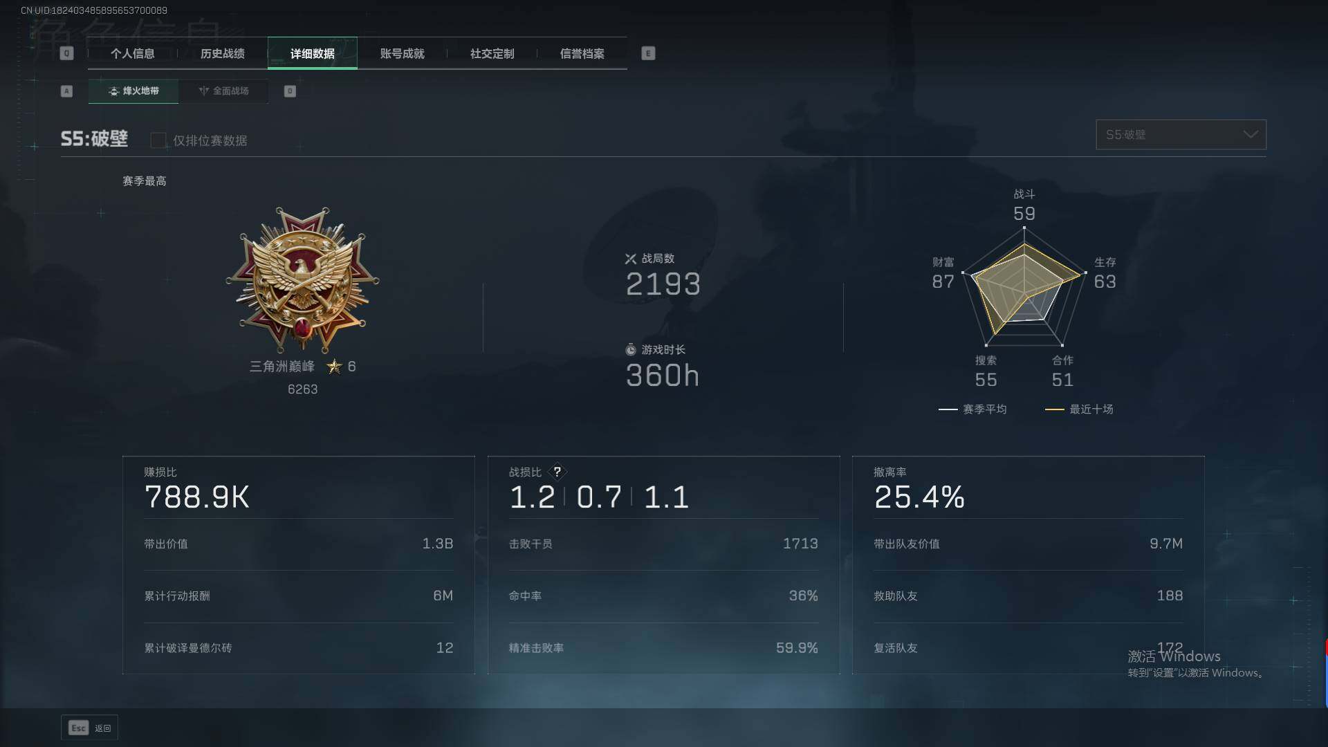 SJZEY330531三角洲行动账号详情图15