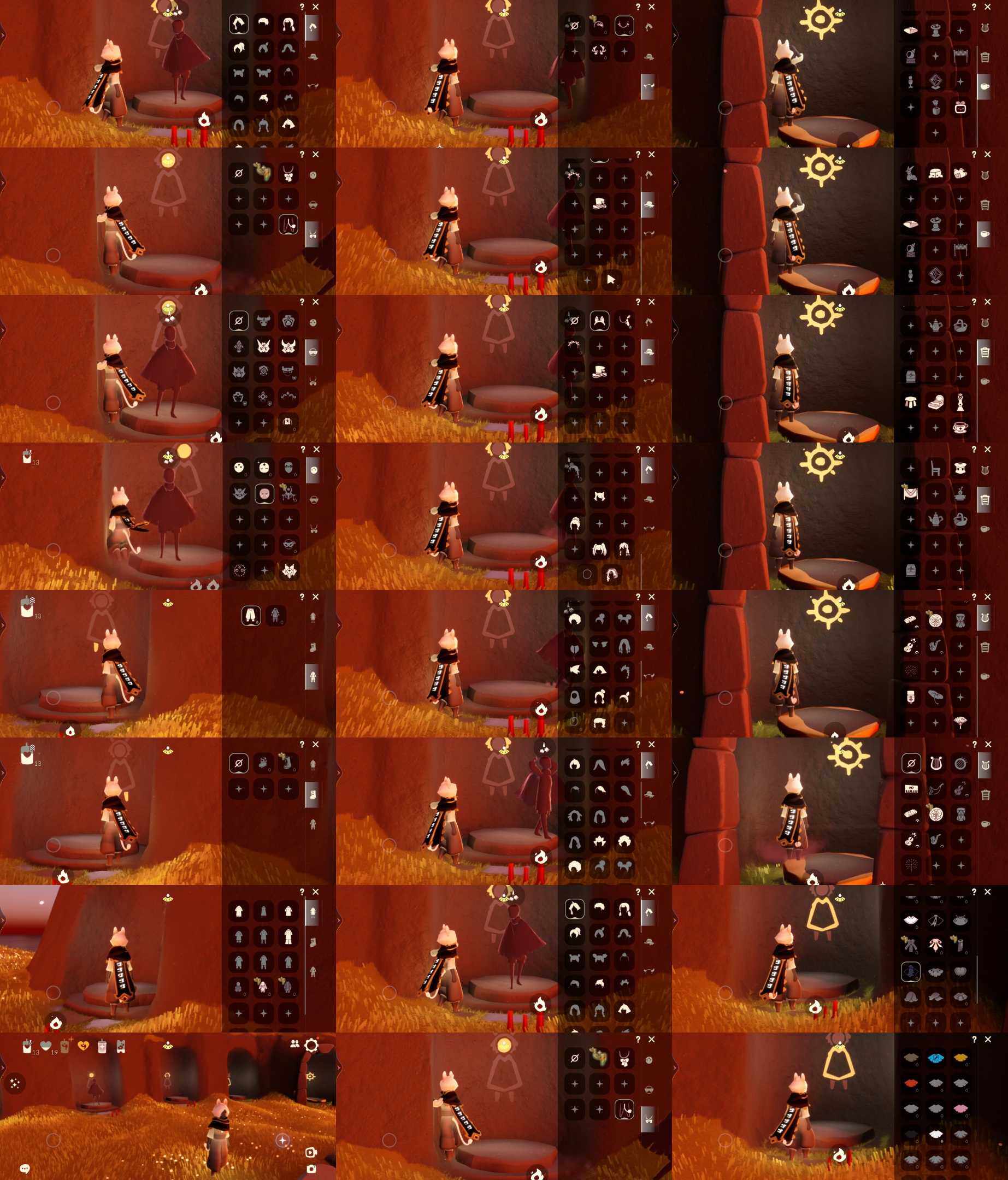 光遇账号vivo渠道服HM0275 ✅渠道: VIVO ✅完成地图: 霞谷 ✅季节已毕业: 染色半 ✅热门复刻/活动:矮人面具，武士裤，猫耳 ✅礼包:优雅领巾，尾巴，鹿角，大铁头，献瑞折扇，盘龙斗篷，tgc ✅珍惜物品：