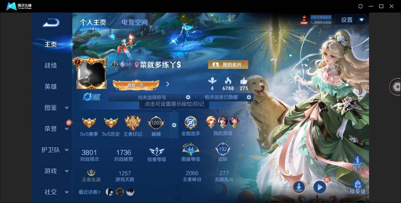 WZYYH3276022王者荣耀账号详情图6