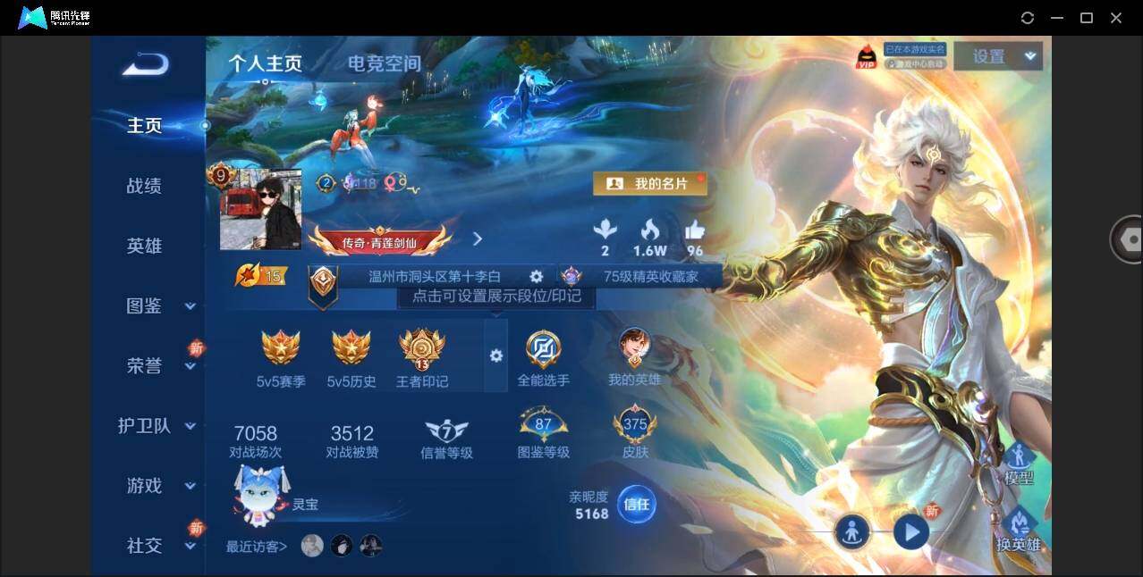 WZYYH3276294王者荣耀账号详情图3