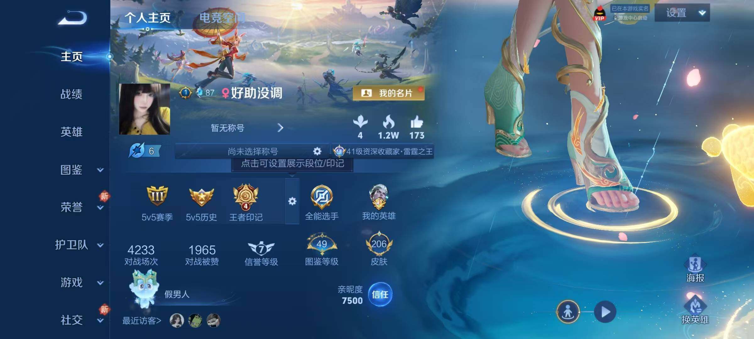 WZQM3280080王者荣耀账号详情图7