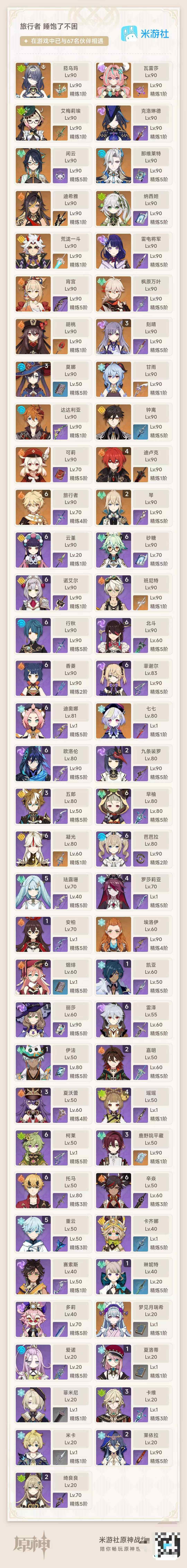 YSEY311701原神账号详情图4