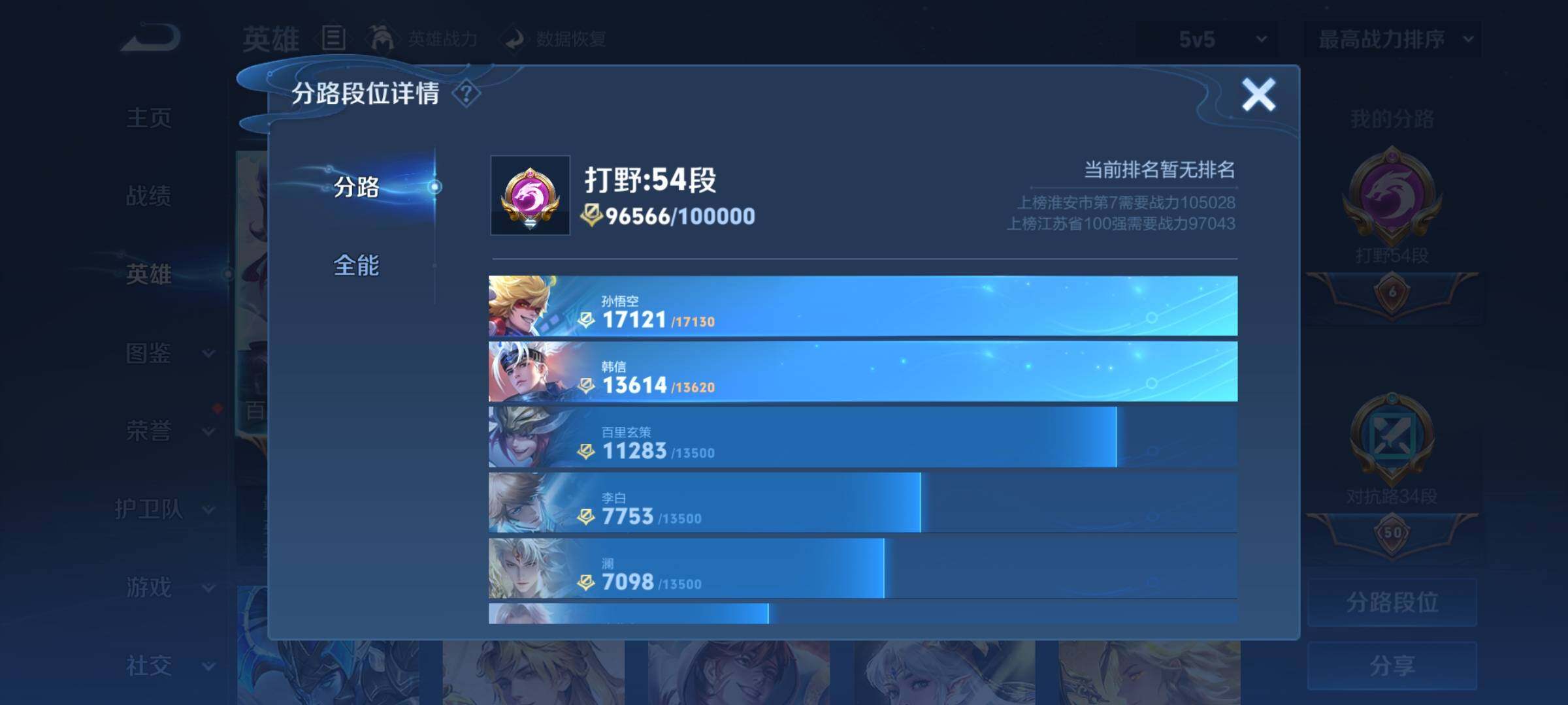 WZCMY3277490王者荣耀账号详情图4