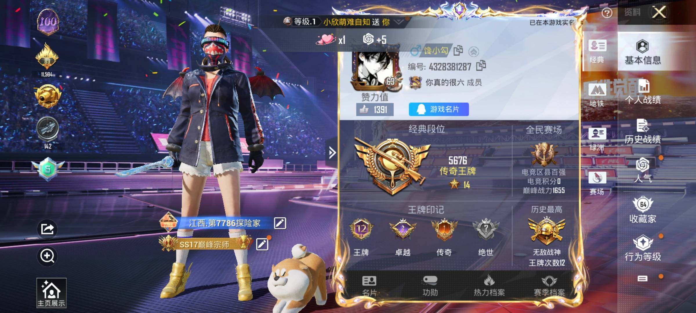 HPYXS3331921和平精英账号详情图2