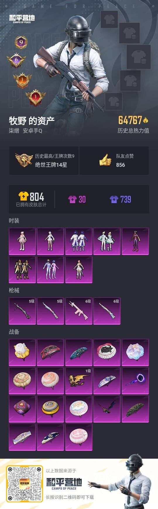 HPLE3330085和平精英账号详情图3 HPLE3330085和平精英账号详情图3