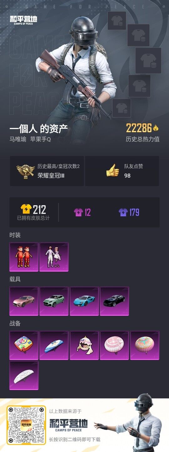 HPLE3331579和平精英账号详情图3 HPLE3331579和平精英账号详情图3