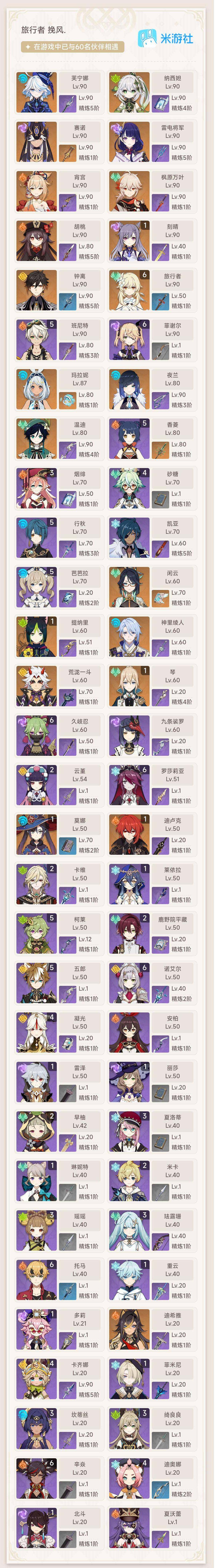 YSEY311730原神账号详情图3