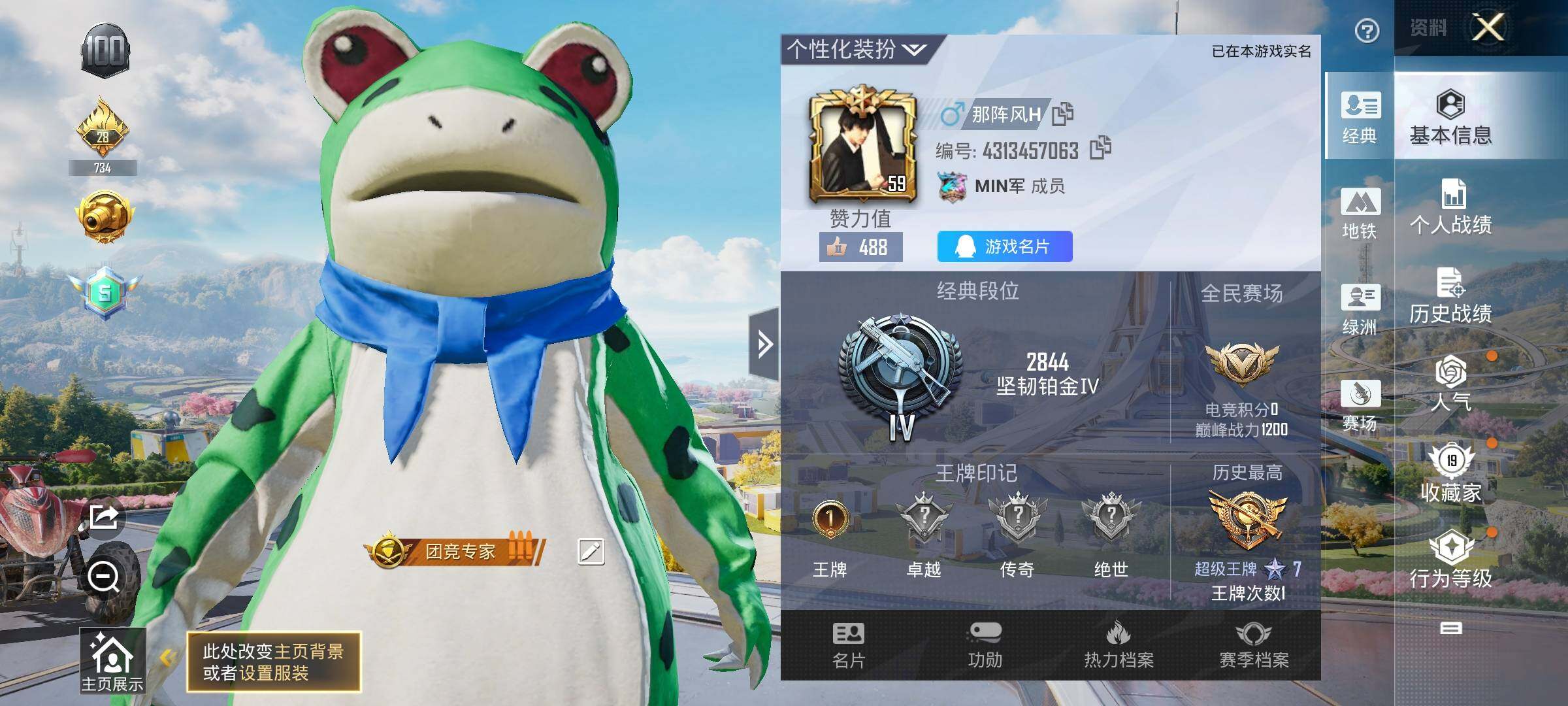 HPYXS3331936和平精英账号详情图2